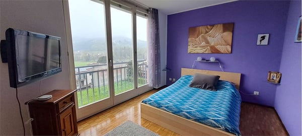 CHIASSO Seseglio: villetta contigua con giardino 11