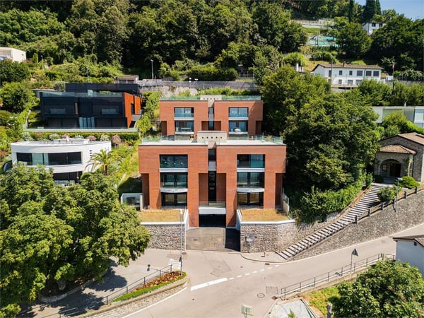 Lugano: nuova casa panoramica con vista lago 3