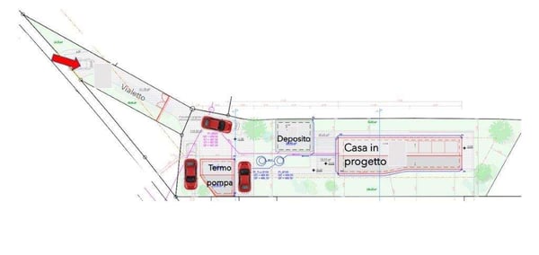 TERRENO EDIFICABILE CON PROGETTO PER VILLETTA 3