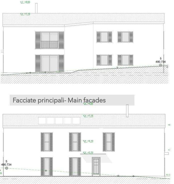 TERRENO EDIFICABILE CON PROGETTO PER VILLETTA 5
