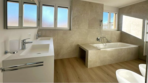 Lugano-Pregassona: ristrutturato appartamento 1.5 loc. con terrazzi 5