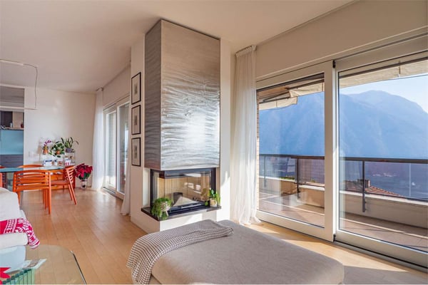 LUGANO - SPLENDIDO 4,5 LOC. CON VISTA LAGO 2