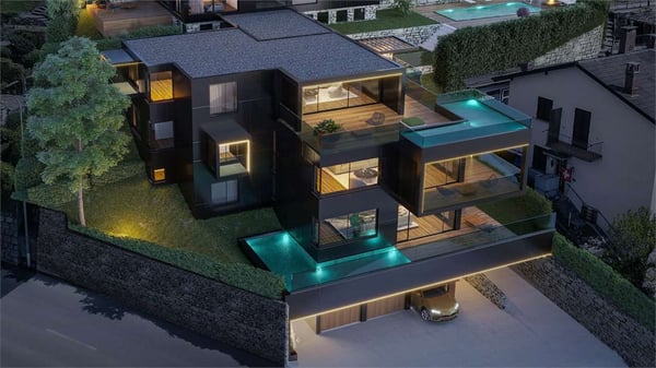 APPARTAMENTO DI LUSSO 4,5 LOCALI VISTA LAGO 4