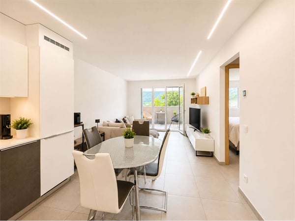 Cadempino: moderno 1.5 locali con balcone e posto auto 1