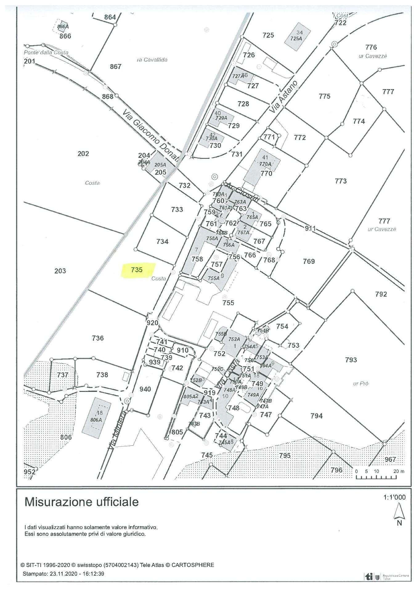 Malcantone, Sessa - Terreno edificabile