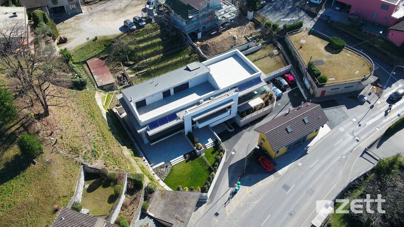 Lugano - Residenza 7Bello - Attico 2.5 locali con grande terrazza