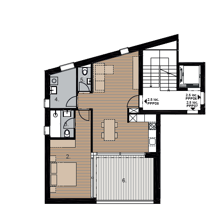 VENDESI A LOCARNO - NUOVO APPARTAMENTO 1.5 LOCALI AL 2 PIANO 14