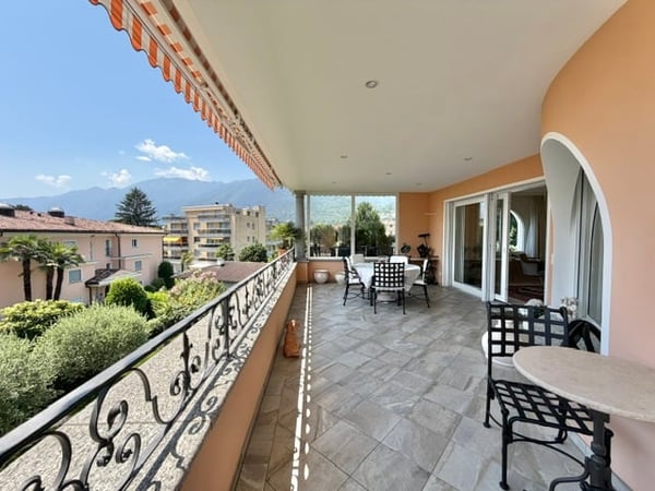 VENDESI AD ASCONA, prestigioso attico di 4.5 locali utilizzabile anche come RESIDENZA SECONDARIA 4