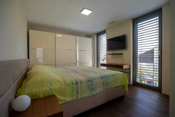 VENDESI A MINUSIO - moderno attico duplex di 5.5 locali con vista lago in casa bifamiliare 22