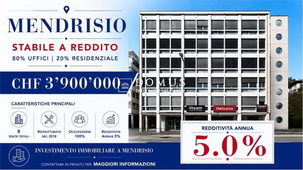 Mendrisio , stabile misto al 5% 1