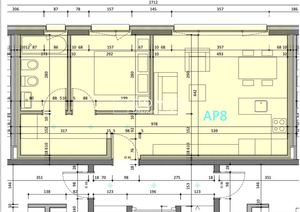Appartamento di 1.5 locali anche ufficio o reddito 7