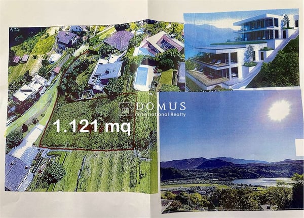 Terreno edificabile con vista lago a Bioggio 2