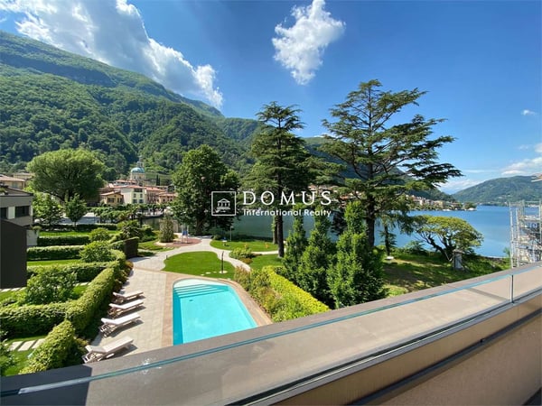 Appartamento a lago con giardino 1