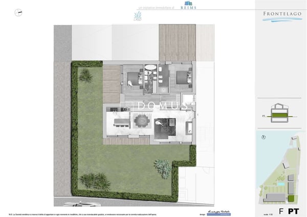 Appartamento a lago con giardino 6