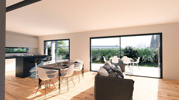 Appartement im Erdgeschoss mit Garten in einem Gebäude mit nur 2 Wohneinheiten 2