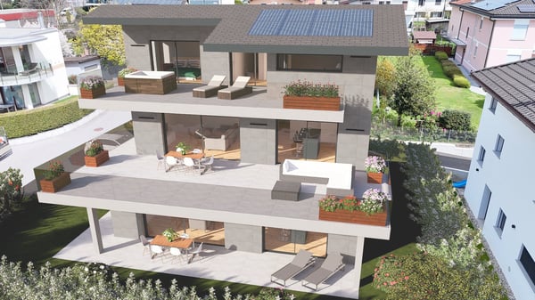 Appartement im Erdgeschoss mit Garten in einem Gebäude mit nur 2 Wohneinheiten 3