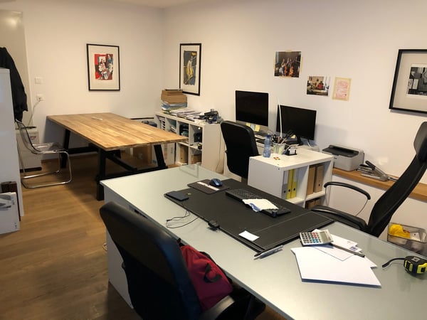 Modernes Büro mit 4 Räumen + verschiedenen Lager- und 5 Parkplätzen, auch für Investitionen 5