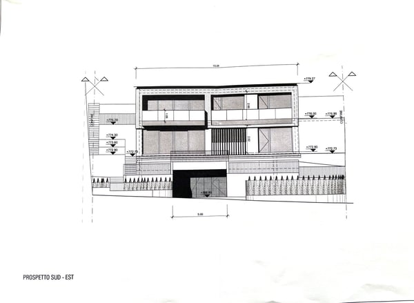 Terreno edificabile R2 con progetto approvato 5