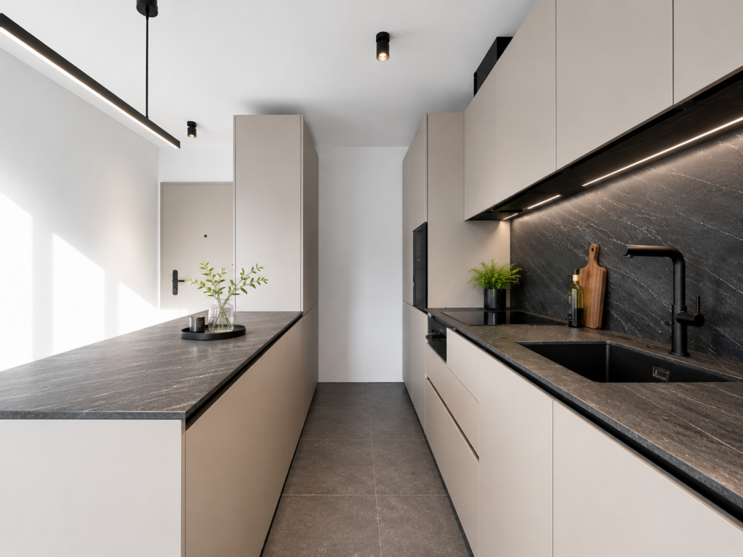 Elegante appartamento di nuova costruzione con terrazza in vendita a Lugano