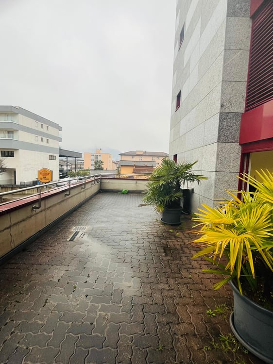 Uffici luminosi di 2,5 locali con ampia terrazza e posti auto 4