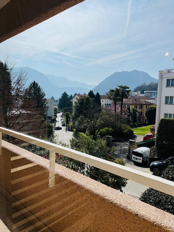 Luminoso appartamento di 4.5 locali con garage doppio a Lugano 18