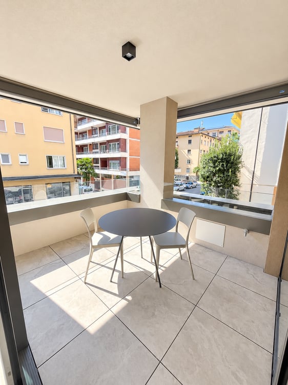Delizioso 2 locali arredato con terrazza a Cassarate 1