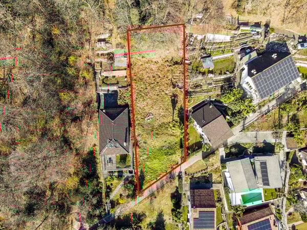 Grande terreno edificabile con splendida vista lago - Großes Baugrundstück mit Seeblick 7