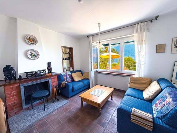 Sur le Lac Majeur, au Tessin, Maison des vacances avec vue panoramique 13