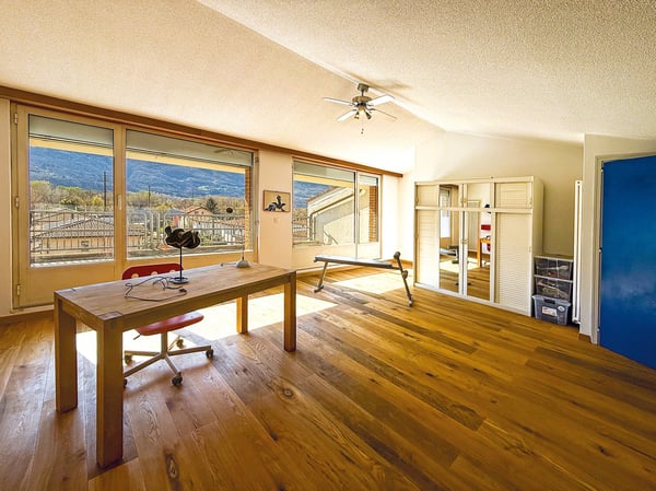 Grande casa con giardino, garages e posteggio. Soleggiata e tranquilla 17