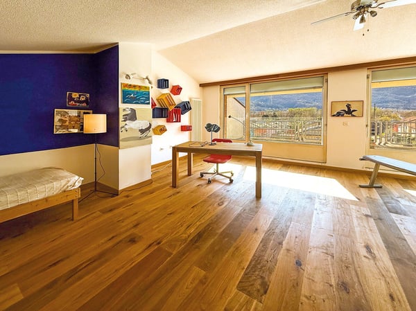 Grande casa con giardino, garages e posteggio. Soleggiata e tranquilla 18