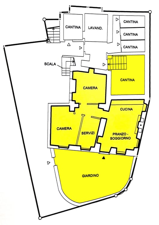 1.5 con giardino nel nucleo di Solduno a Locarno - 1.5 Gartenwohnung 16