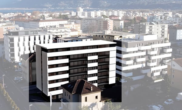 Modernes Einzimmerapartment mit Balkon in strategischer Lage in Locarno 14
