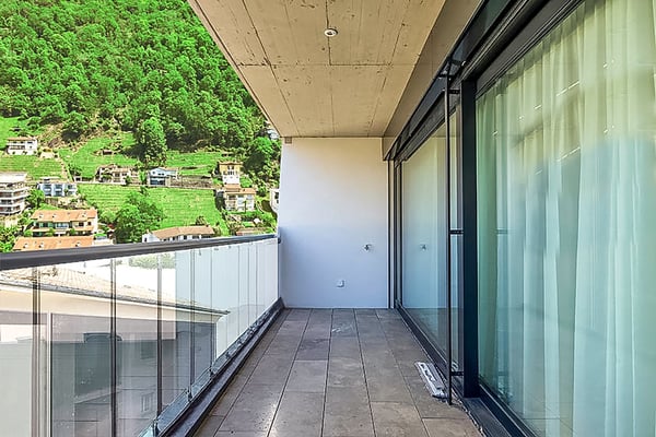 Moderno monolocale con balcone in posizione strategica a Locarno 3