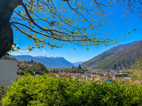 Grande casa unifamiliare con giardino e vista sui Castelli di Bellinzona 17