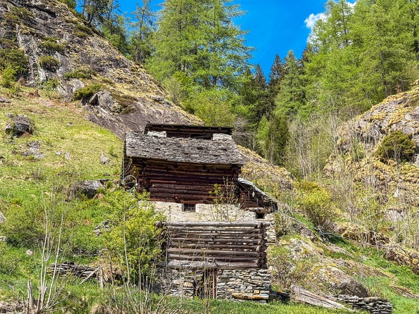 Lavizzara-Tal Rustico/Stallgebäude zur Renovation 1