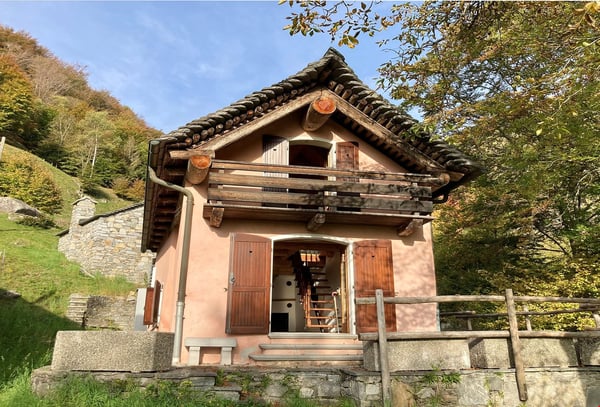 Tessin, Brione s/Minusio, Val Resa - Rustico renovierte mit garten 3
