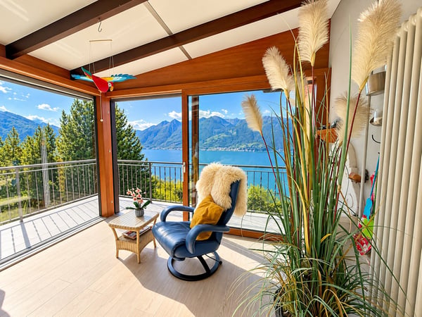 Villa con piscina e vista spettacolare sul Lago - Villa mit Pool und Panoramablick 19