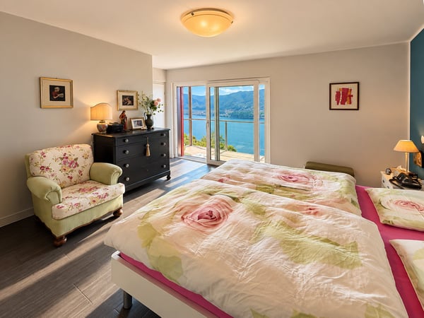 Villa con piscina e vista spettacolare sul Lago - Villa mit Pool und Panoramablick 22
