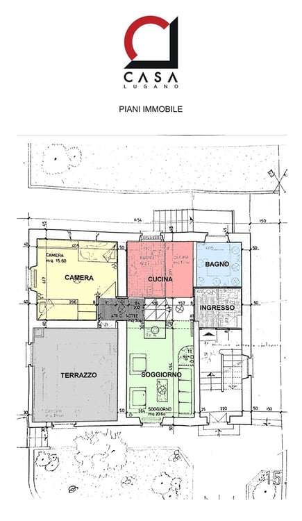 Bel 1.5 completamente ristrutturato con grande terrazza abitabile. 11
