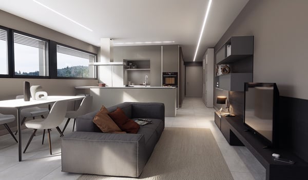 Nuovissimo 1.5 locali in medio-alto standing con terrazza coperta 1