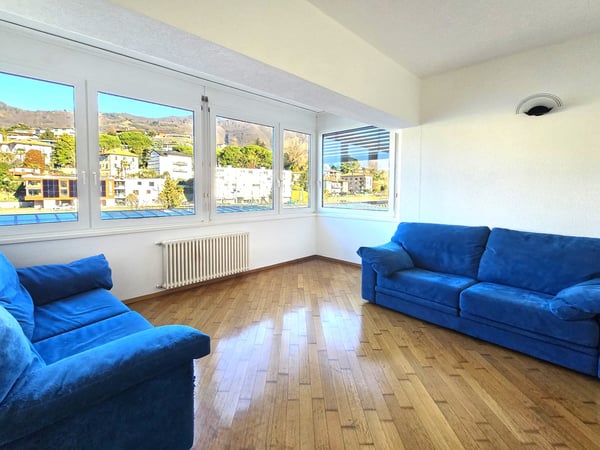 Interessante luminoso 1.5 ristrutturato con terrazza coperta 1