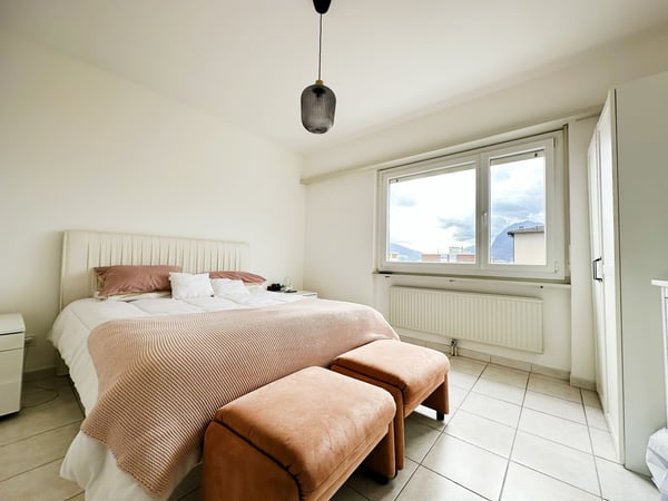 Bellissimo 1.5 locali con balcone coperto e vista aperta sulla città 7