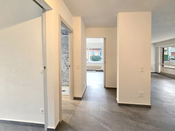 Bell'appartamento 1.5 locali ristrutturato nel 2024 con terrazza. 3