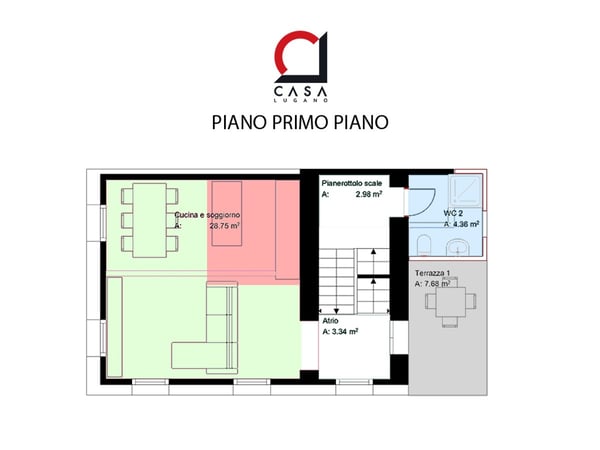 Affascinante casa storica 5,5 da riattare con affaccio sui monti. 13