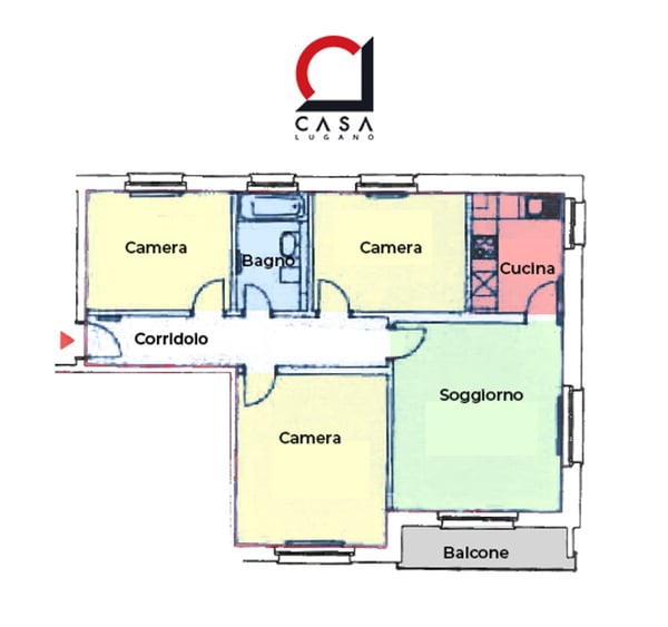 Bel 1.5 completamente ristrutturato nel 2024 con vista sui castelli. 10