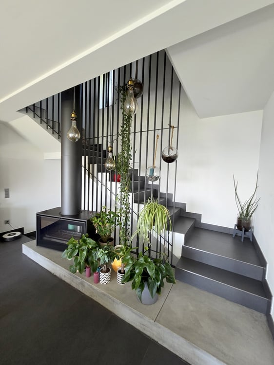 Lussuosa villa 4,5 con giardino, orto e vista aperta. 8