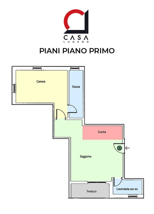 Nuovo appartamento 2,5 locali con balcone coperto e vista aperta 10