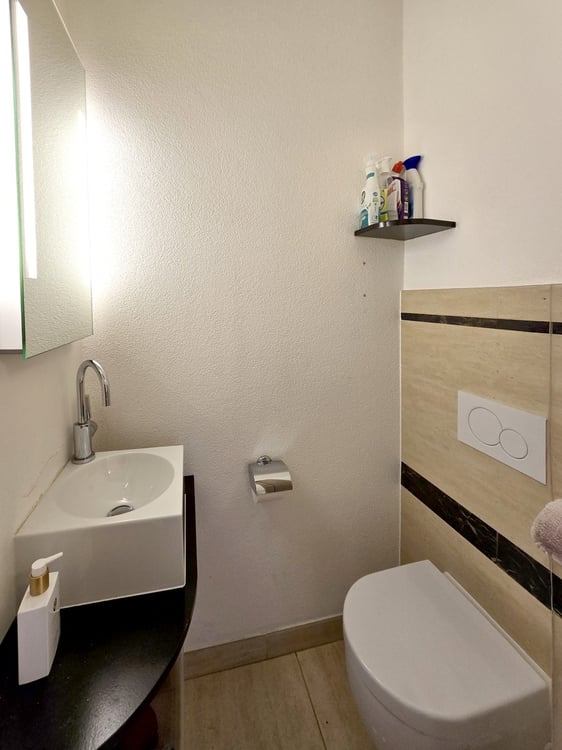 Raffinato 4,5 completamente ristrutturato con terrazza e camino. 13