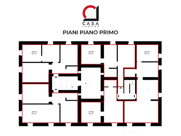 Palazzina ristrutturata di 16 unità completamente a reddito 7