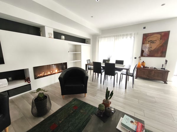 Meravigliosa casa 6,5 locali con giardino con piscina controcorrente 4